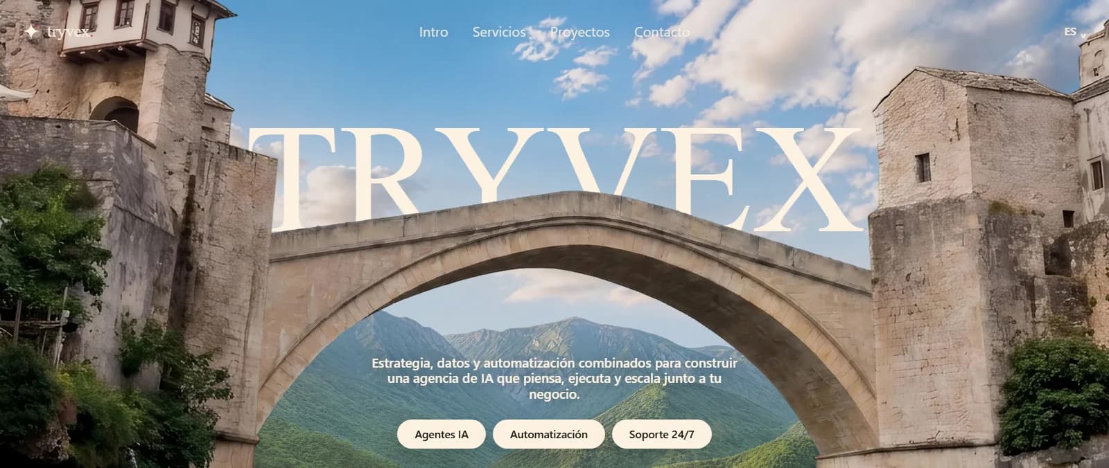 Portada de la demo para Agencia o startup de IA